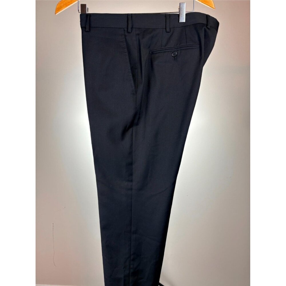 Emporio ARMANI Mens Black Dress Pants 36